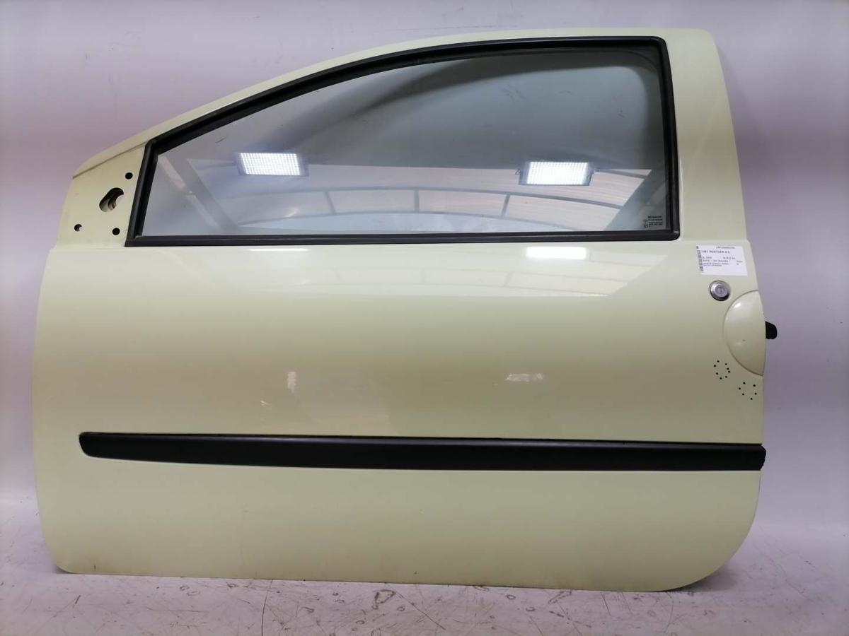 Renault Twingo 2 original T&uuml;r links Fahrert&uuml;r OVF91-Vert Rainette BJ09